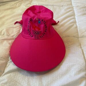 ATLANTA 1996 OLYMPICS pink Sun Bonnet